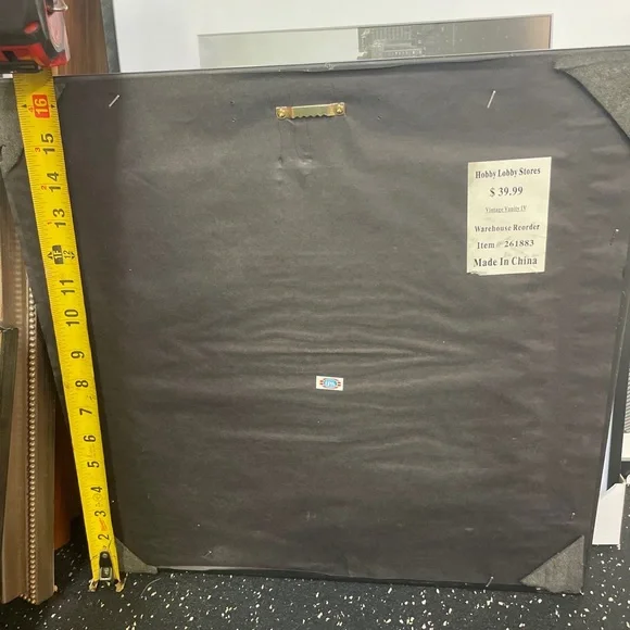 Framed Art Decor Zebra Vanity Set - Picture 4 of 4